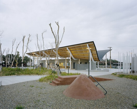 海滨遮阳棚 / B+P Architects - 建筑图