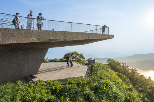 梅沙尖观景台 / line+ studio - 建筑图