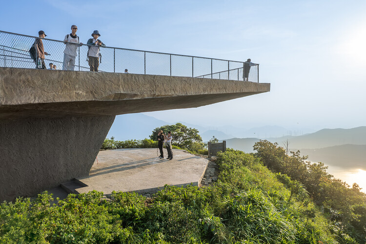 Plataforma de observación Shenzhen Meishajian/estudio line+ - fotografía exterior