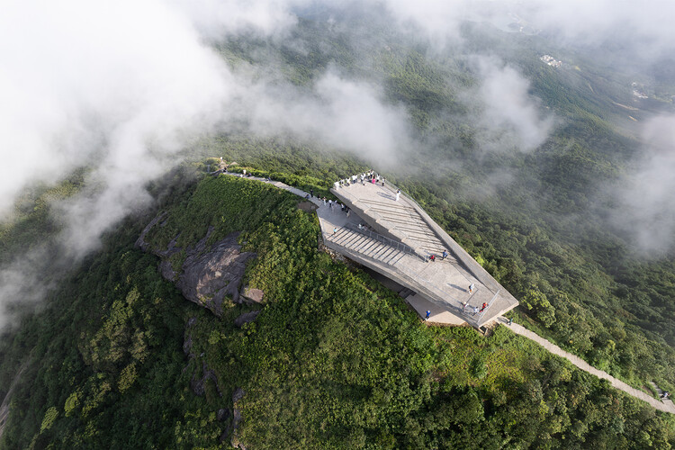 Plataforma de observación Shenzhen Meishajian/estudio line+ - Imagen 23 de 39