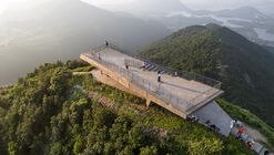 Plataforma de observación Meishajian de Shenzhen / line+ studio