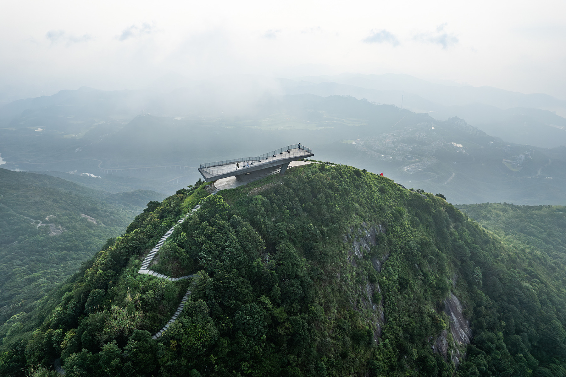 Gallery of Shenzhen Meishajian Viewing Platform / line+ studio - 8