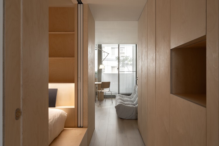 Casa del Callejón 10 / True Thing Design Studio - Fotografía de interiores, madera, dormitorio, armario