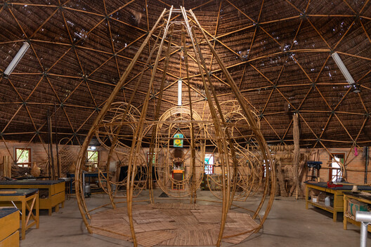 Cambará Instituto explora bambu como meio para uma arquitetura afro-brasileira baseada em ancestralidade e práticas coletivas - Imagem 6 de 12