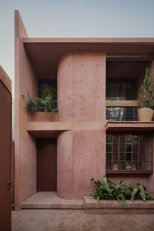 Casa Roja / Ángel García Estudio - Fotografía de interiores, balcón