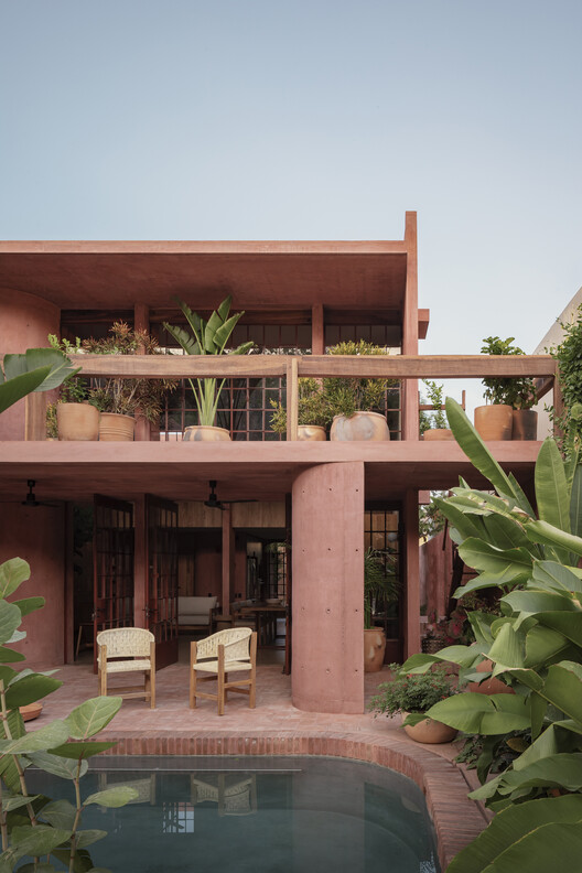 Casa Vermelha / Ángel García Estudio - Fotografia de Exterior, Balcão