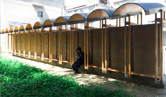 石榴园小筑 / Tumu+无意义建筑 - 建筑图, 木头