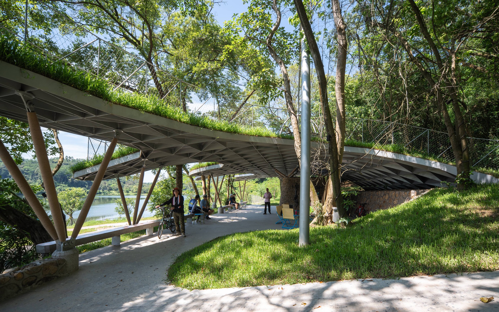 Five-Finger Pavilion / YXDesigners