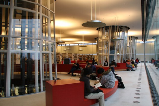 AD Classics: Sendai Mediatheque / Toyo Ito & Associates, Architects - Interior Photography, Shelving