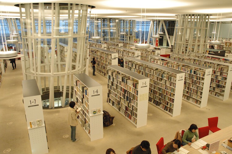 AD 经典:仙台媒体中心 /Toyo Ito - 室内图, 隔断, 玻璃