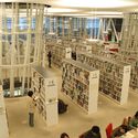 AD Classics: Sendai Mediatheque / Toyo Ito & Associates, Architects - Interior Photography, Shelving, Glass