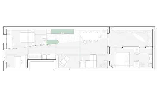 Rehabilitación de taller-vivienda de vidrio soplado en Barcelona / Nomadas Architecture - Imagen 19 de 23