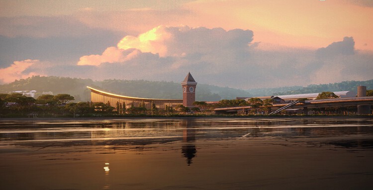 BIG Reveals “The Sail” Congress Center on the Seine Riverfront in France - Image 3 of 17