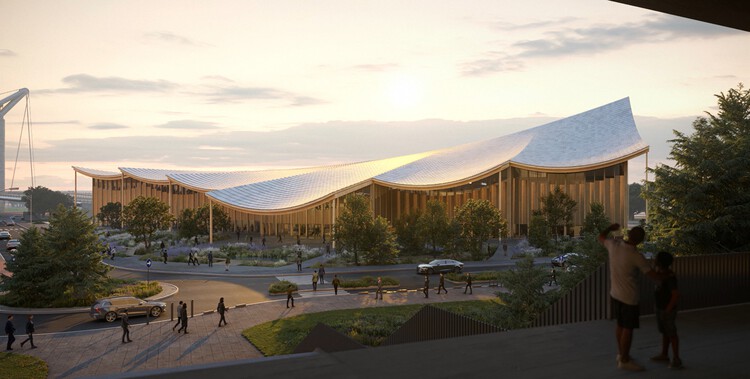 BIG Reveals “The Sail” Congress Center on the Seine Riverfront in France - Image 16 of 17