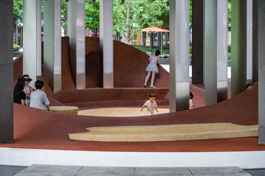 Wave Pavilion, Urban Micro-Space Regeneration Plan / Moguang Studio - Interior Photography