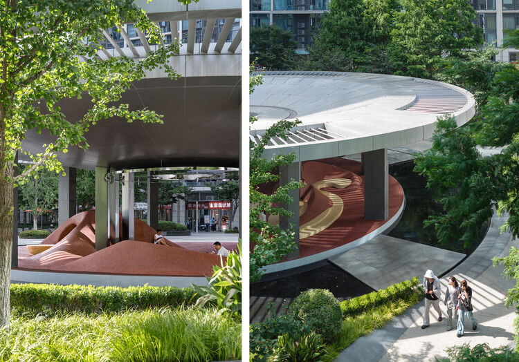 Pabellón Aola, Plan de regeneración del microespacio urbano/Estudio Moguang: fotografía exterior, jardín