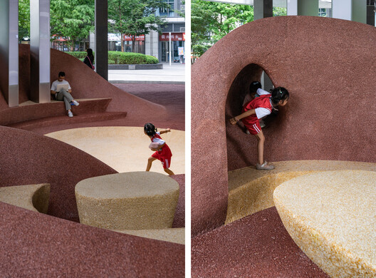 Wave Pavilion, Urban Micro-Space Regeneration Plan / Moguang Studio - Interior Photography