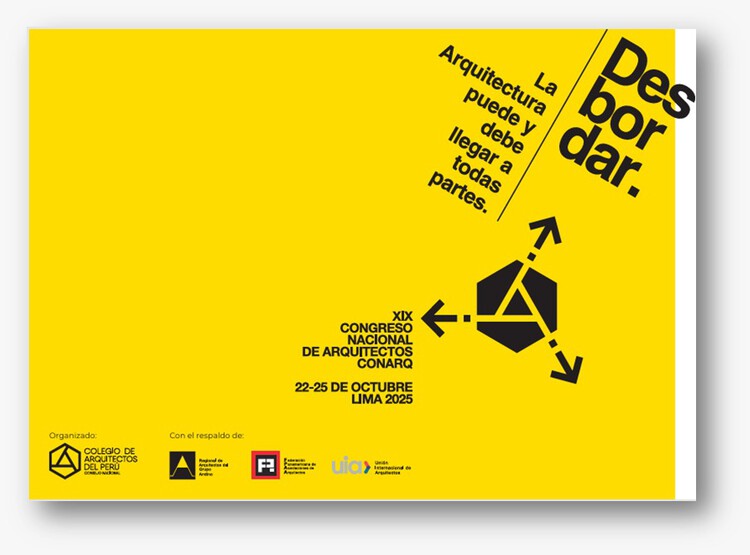 XIX Congreso Nacional de Arquitectos Lima 2025 - Imagen 1 de 1