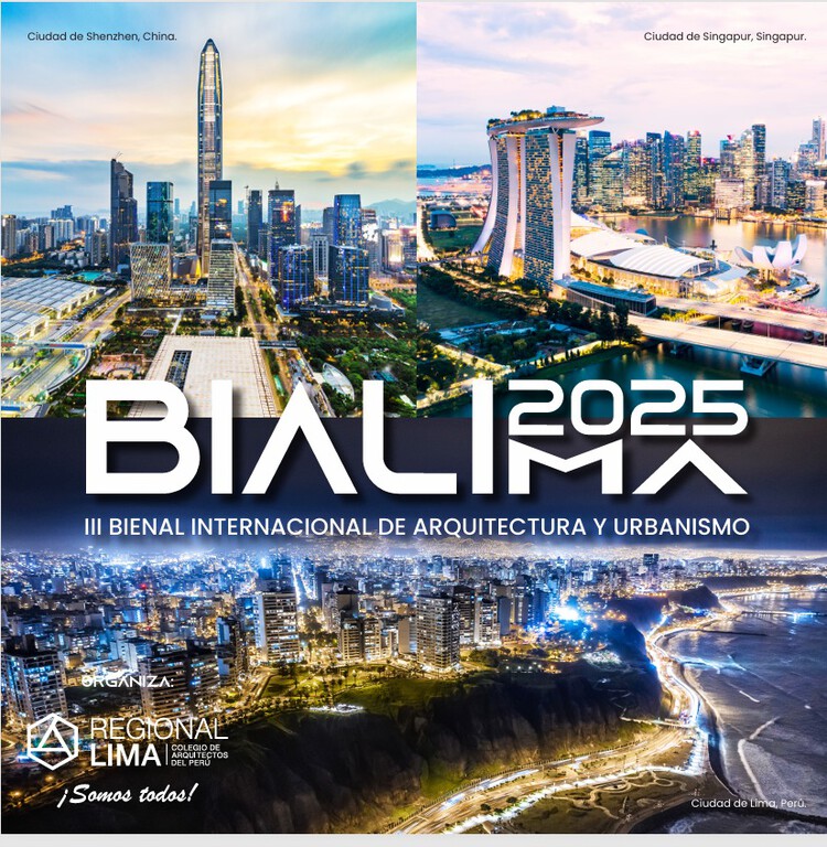 III Bienal Internacional de Arquitectura de Lima - BIALIMA 2025 - Imagen 1 de 1