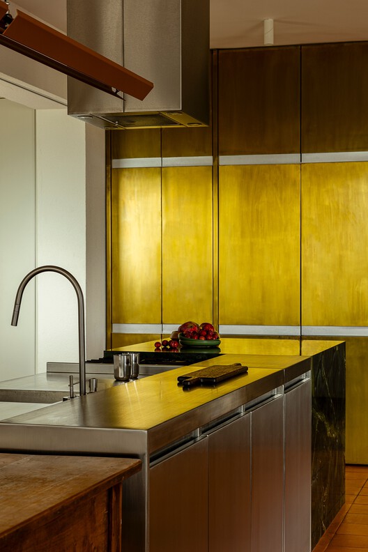 Apartamento Fidalga / Gurgel D'Alfonso Arquitetura - Fotografía de Interiores, Cocina, Encimeras, Vidrio