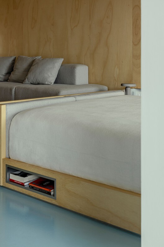 Apartamento Fidalga / Gurgel D'Alfonso Arquitetura - Fotografía Interior, Madera, Dormitorio, Cama