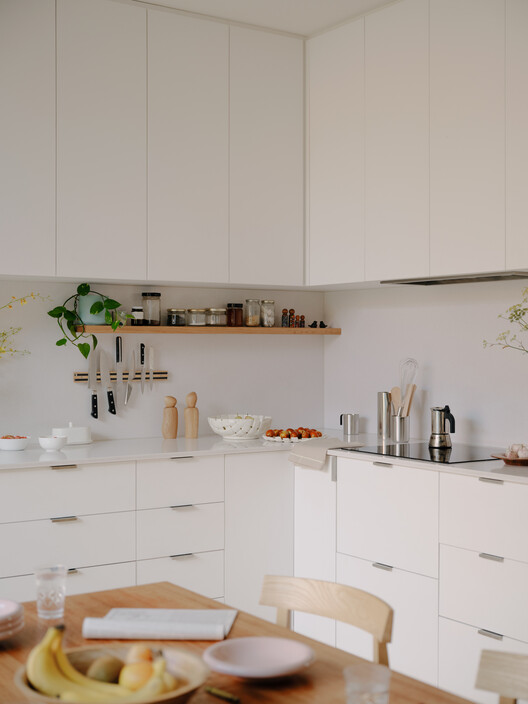 Melville / Tan Architecture Melville / Tan Architecture - Interior Photography, Kitchen, Countertop, Wood, Lighting, Shelving