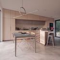 Chapel MI Residence / Atelier Ose Architecture - Interior Photography, Houses, Kitchen, Table, Lighting, Countertop, Chair