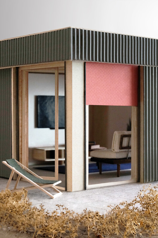 Mixed-Use Building / Samir Alaoui Architectes - Interior Photography, Wood