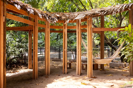 Educational Area of the Exhibition 'A River does not Exist Alone' / Estudio Flume