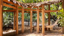 Educational Area of the Exhibition 'A River does not Exist Alone' / Estudio Flume