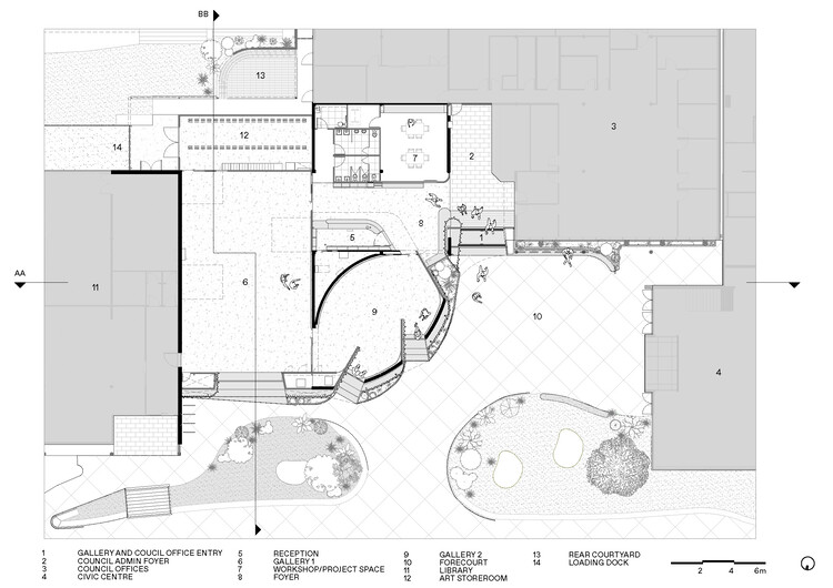 Centro Sureste de Arte Contemporáneo (SECCA) Galería Regional Bega Valley / Arquitectura de hermanos - Foto 12 de 15