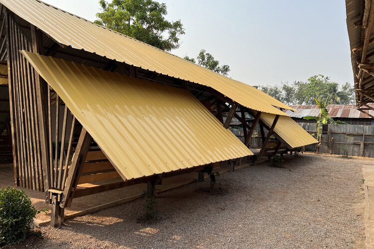 伊洛瓦底花卉园教学楼群 / Simple Architecture - 建筑图, 木头, 梁