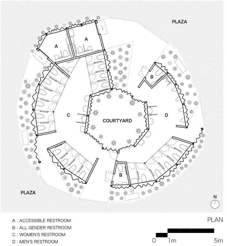 Baño público Dream Island Mirage / PONDEDGE + Granja - Imagen 26 de 28