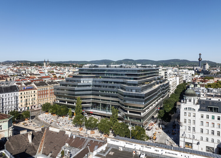 阿尔桑·弗朗西斯区车站办公综合体 / Delugan Meissl Associated Architects + Josef Weichenberger Architects - 建筑图, 表皮