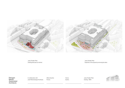 阿尔桑·弗朗西斯区车站办公综合体 / Delugan Meissl Associated Architects + Josef Weichenberger Architects - 29 的图像 45