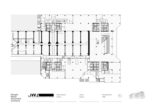 阿尔桑·弗朗西斯区车站办公综合体 / Delugan Meissl Associated Architects + Josef Weichenberger Architects - 34 的图像 45