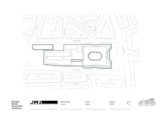 阿尔桑·弗朗西斯区车站办公综合体 / Delugan Meissl Associated Architects + Josef Weichenberger Architects - 31 的图像 45