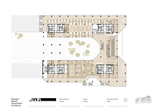 阿尔桑·弗朗西斯区车站办公综合体 / Delugan Meissl Associated Architects + Josef Weichenberger Architects - 37 的图像 45