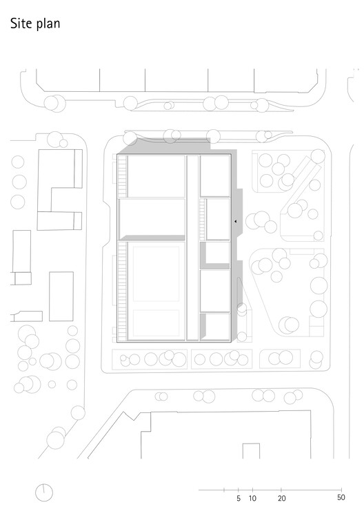 Sportbad am Rabet Modular Swimming Facility / gmp Architects - Image 11 of 14