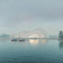 Renzo Piano Building Workshop Designs Curved Concrete Opera Hall Rising from Hanoi’s West Lake - Imagen 2 de 4