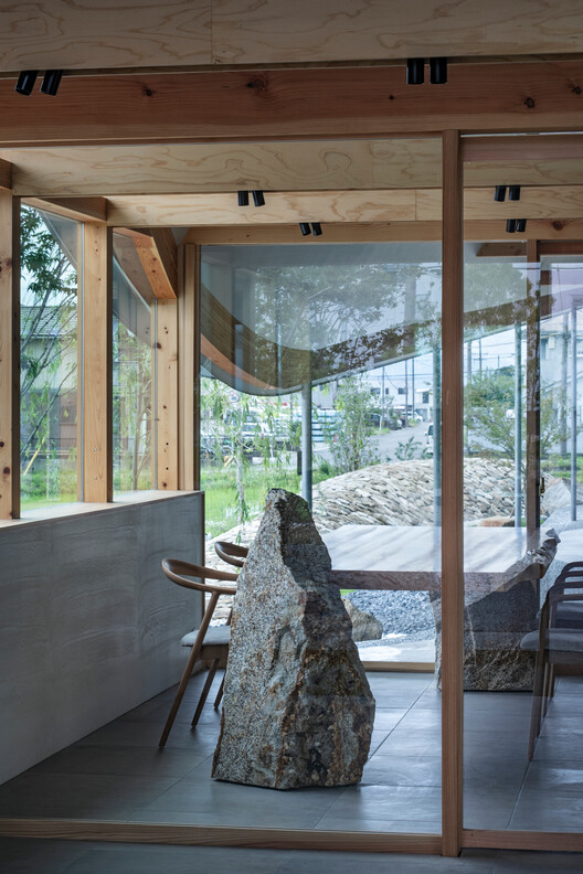 笠岛办公室 / PERMANENT Co., Ltd. + Atelier Nagara Architectural Design Office - 室内图, 木头, 梁