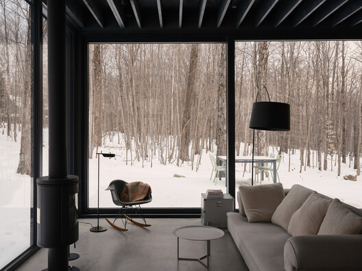 Spinone House / Jérôme Lapierre Architecte - Interior Photography, Living Room, Wood