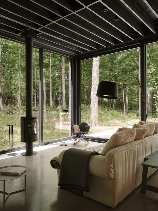 Spinone House / Jérôme Lapierre Architecte - Interior Photography, Living Room, Chair, Patio