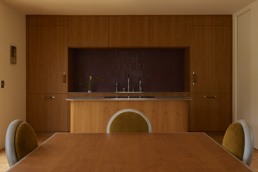 Day Job Office / 22RE - Interior Photography, Kitchen, Wood, Countertop, Chair