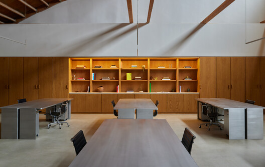 Ceremony of Roses Headquarters / 22RE Ceremony of Roses Headquarters / 22RE - Interior Photography, Closet, Wood, Table, Lighting, Chair
