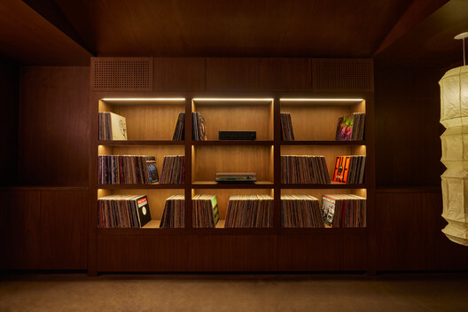 Ceremony of Roses Headquarters / 22RE Ceremony of Roses Headquarters / 22RE - Interior Photography, Closet, Shelving, Wood
