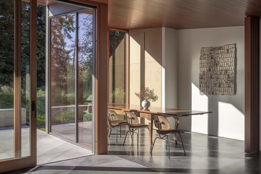 French Creek Workshops House / Wittman Estes - Interior Photography, Wood, Chair