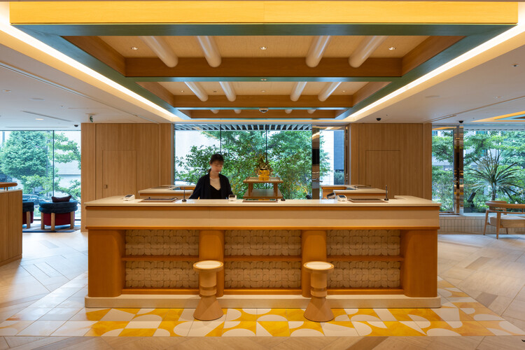 东京银座六丁目皇家公园酒店 / Mitsubishi Jisho Design - 室内图, 厨房, 木头