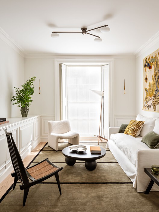 Notting Hill Flat / WER Studio - Fotografia de Interiores, Sala de Estar, Madeira, Mesa, Cadeira