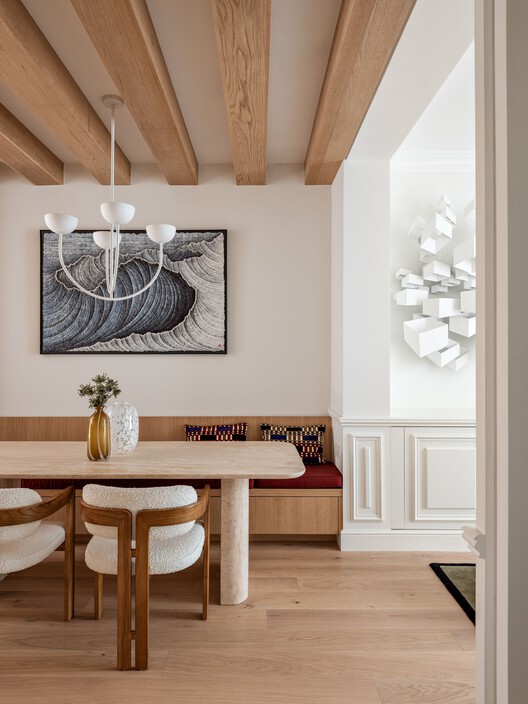 Notting Hill Flat / WER Studio - Fotografia de Interiores, Madeira, Mesa, Iluminação, Cadeira